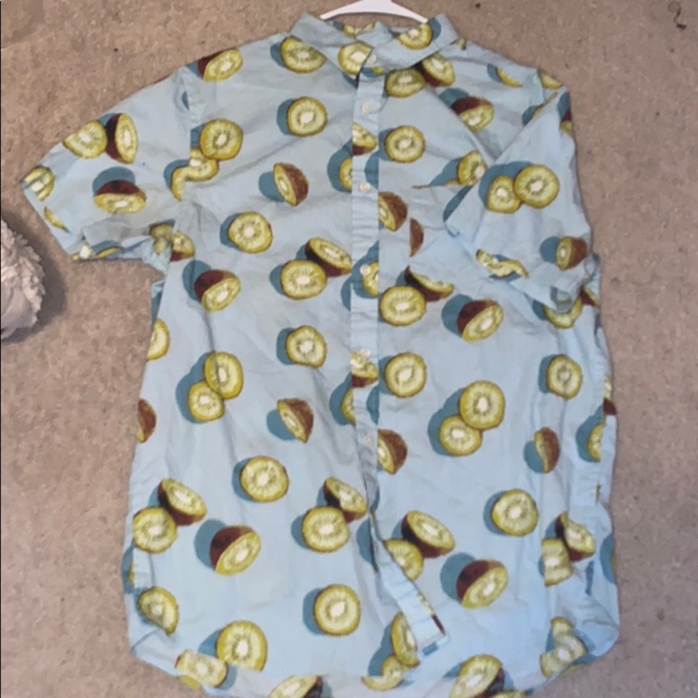 Cute blue kiwi burn up shirt